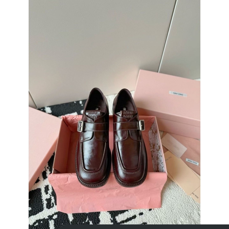 Miu Miu Leather Shoes